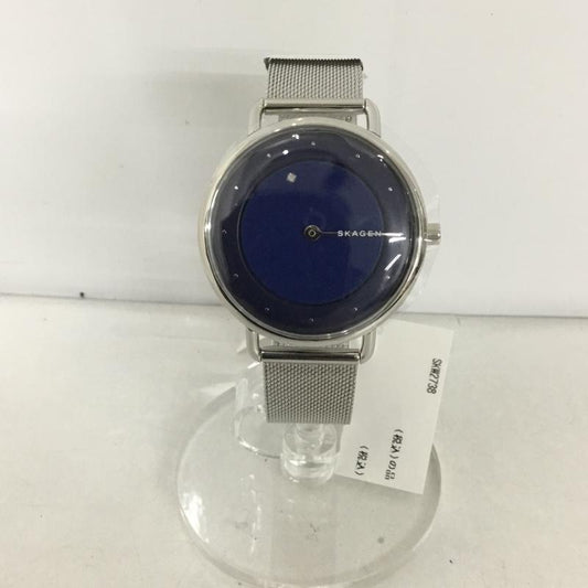 スカーゲン SKAGEN 腕時計 アナログ（クォーツ式） SKW2738 ロゴ、文字 銀 / シルバー /  レディース USED 古着 中古 10127252