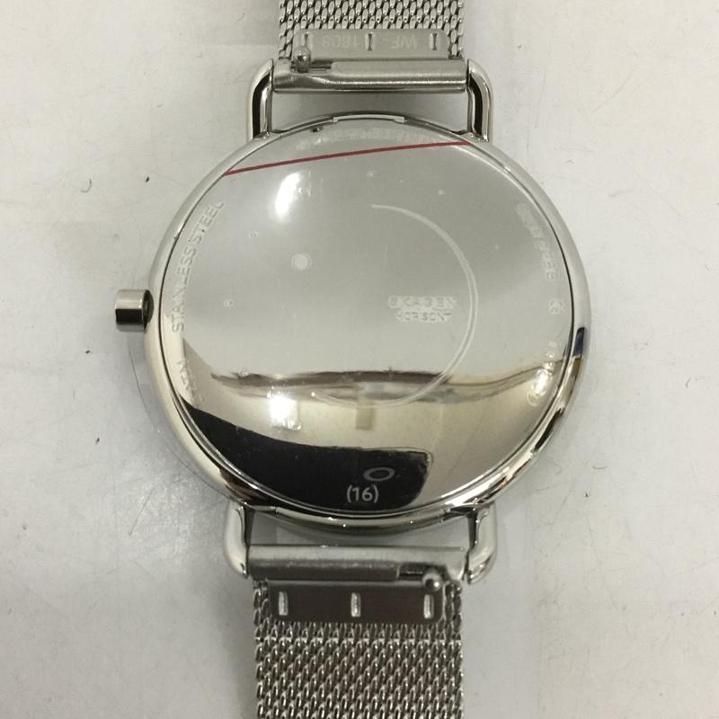 スカーゲン SKAGEN 腕時計 アナログ（クォーツ式） SKW2738 ロゴ、文字 銀 / シルバー /  レディース USED 古着 中古 10127252