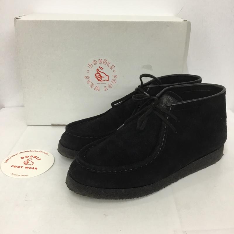 ジャーナルスタンダード JOURNAL STANDARD カジュアルシューズ カジュアルシューズ DOUBLE FOOT WEAR 別注 箱有 無地 黒 / ブラック /  メンズ USED 古着 中古 10127254