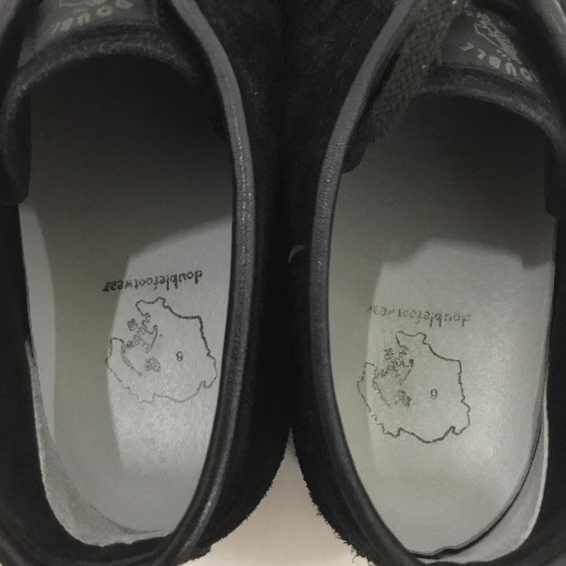 ジャーナルスタンダード JOURNAL STANDARD カジュアルシューズ カジュアルシューズ DOUBLE FOOT WEAR 別注 箱有 無地 黒 / ブラック /  メンズ USED 古着 中古 10127254