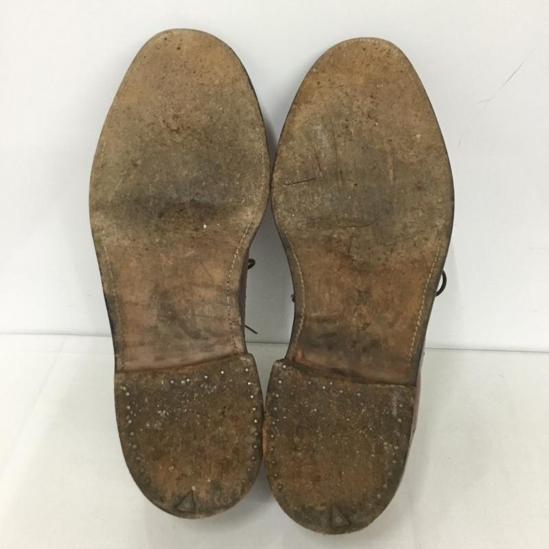タウンクラフト TOWNCRAFT 革靴 革靴 ウイングチップシューズ 9 1/2 無地 茶 / ブラウン /  メンズ USED 古着 中古 10127255