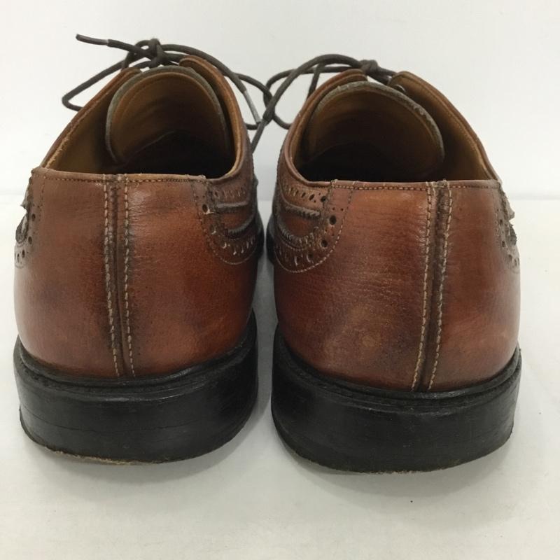 タウンクラフト TOWNCRAFT 革靴 革靴 ウイングチップシューズ 9 1/2 無地 茶 / ブラウン /  メンズ USED 古着 中古 10127255