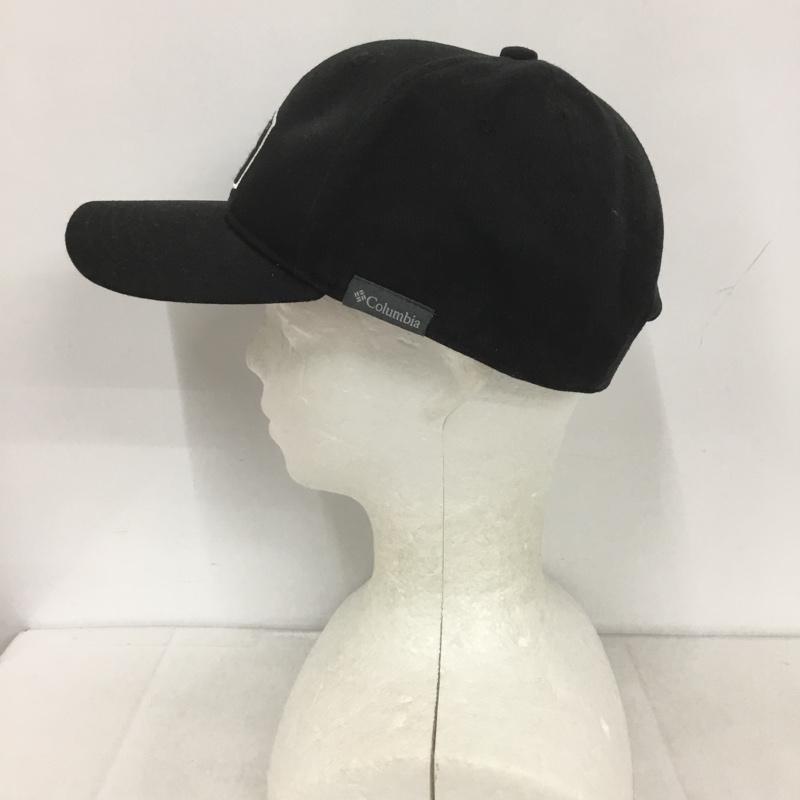 コロンビア Columbia 帽子 キャップ 223 PU5051 ループスパイアーパスキャップ ロゴ、文字 黒 / ブラック /  メンズ USED 古着 中古 10127260