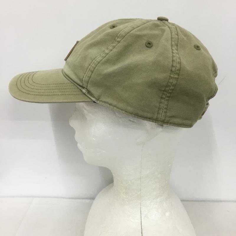 カーハート Carhartt 帽子 キャップ 100289 301 オデッサキャップ コットン ロゴ、文字 ベージュ / ベージュ /  メンズ USED 古着 中古 10127262