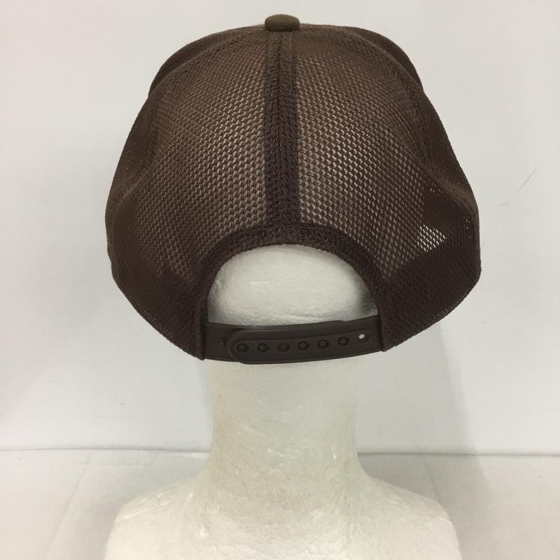 スタンダード カリフォルニア STANDARD CALIFORNIA 帽子 キャップ ボックスロゴ メッシュキャップ ロゴ、文字 茶 / ブラウン /  メンズ USED 古着 中古 10127264