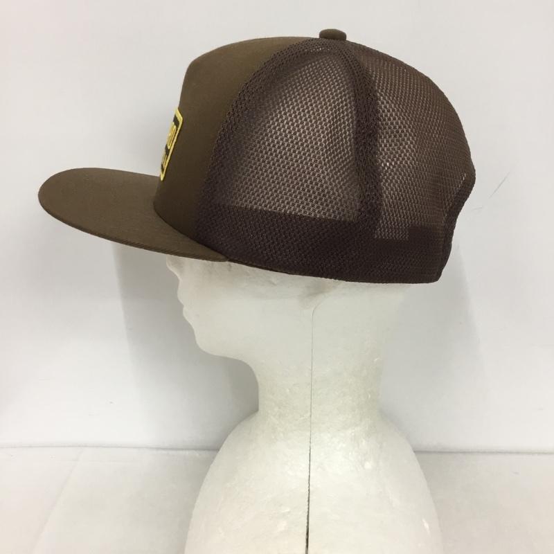 スタンダード カリフォルニア STANDARD CALIFORNIA 帽子 キャップ ボックスロゴ メッシュキャップ ロゴ、文字 茶 / ブラウン /  メンズ USED 古着 中古 10127264