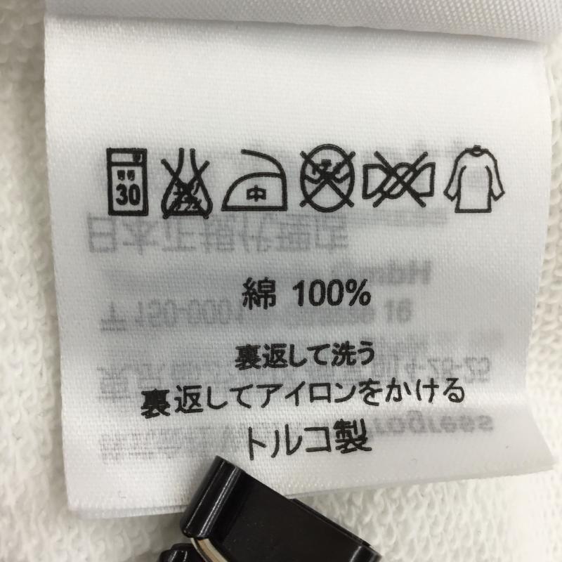 カーハート Carhartt トレーナー 長袖 PAM Radio Club Athens L ロゴ、文字 X プリント 白 / ホワイト /  メンズ USED 古着 中古 10127277