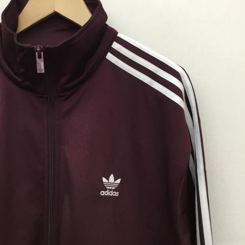 アディダス adidas ジャケット、上着 ジャケット、ブレザー アディカラー クラシックス ファイヤーバード トラックトップ トラックジャケット　IN4683 XXL ロゴ、文字 えんじ / ワインレッド /  メンズ USED 古着 中古 10127279