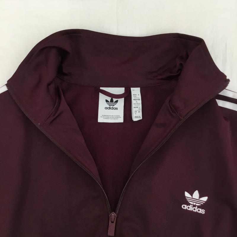 アディダス adidas ジャケット、上着 ジャケット、ブレザー アディカラー クラシックス ファイヤーバード トラックトップ トラックジャケット　IN4683 XXL ロゴ、文字 えんじ / ワインレッド /  メンズ USED 古着 中古 10127279