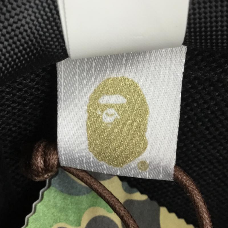 アベイシングエイプ A BATHING APE 帽子 キャップ メッシュキャップ　001CP1201004F FREE ロゴ、文字 黒 / ブラック / X 赤 / レッド /  メンズ USED 古着 中古 10127286
