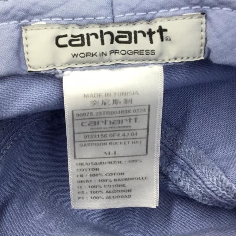 カーハート Carhartt 帽子 ハット FREE ロゴ、文字 青 / ブルー /  メンズ USED 古着 中古 10127287