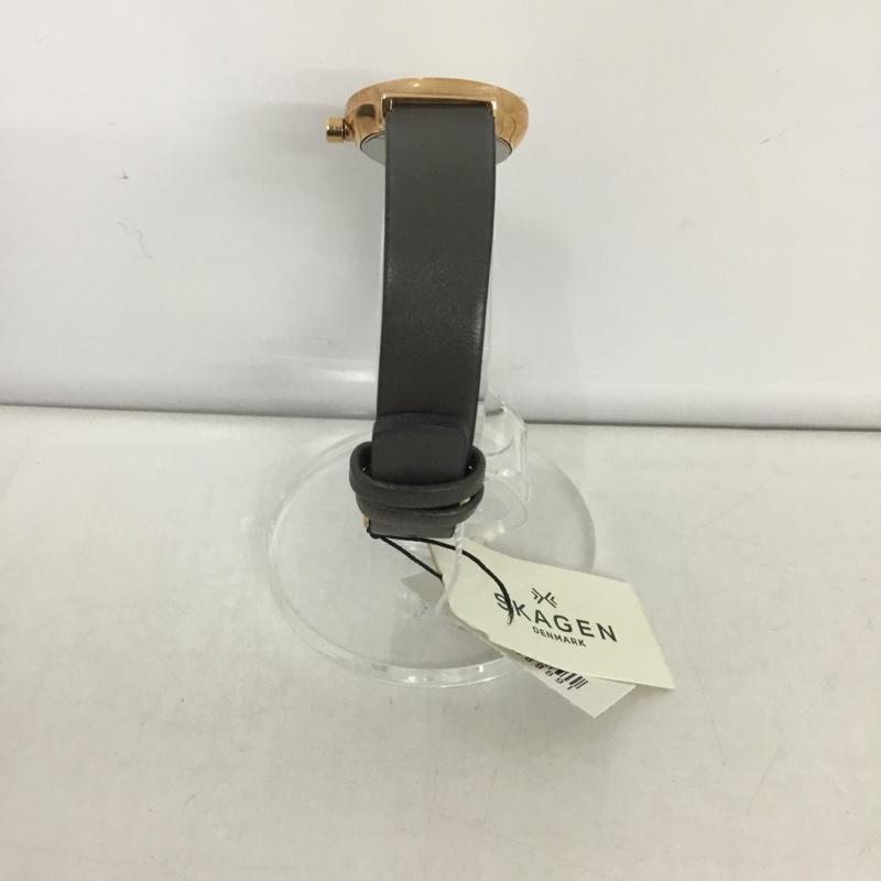 スカーゲン SKAGEN 腕時計 アナログ（クォーツ式） SKW2669 箱有 ロゴ、文字 灰 / グレー /  レディース USED 古着 中古 10127295