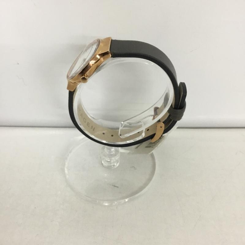 スカーゲン SKAGEN 腕時計 アナログ（クォーツ式） SKW2669 箱有 ロゴ、文字 灰 / グレー /  レディース USED 古着 中古 10127295