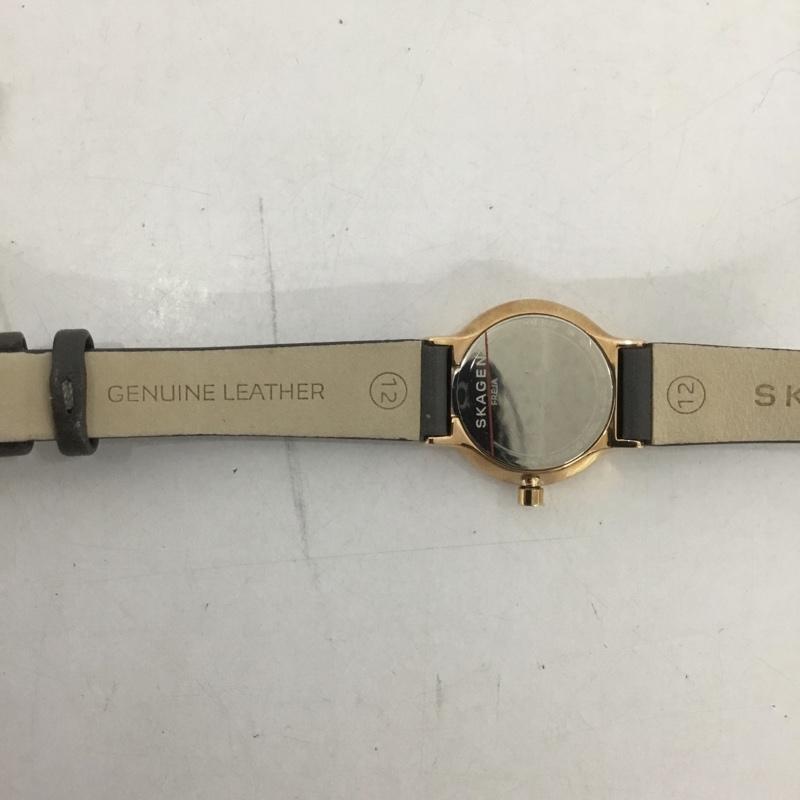 スカーゲン SKAGEN 腕時計 アナログ（クォーツ式） SKW2669 箱有 ロゴ、文字 灰 / グレー /  レディース USED 古着 中古 10127295