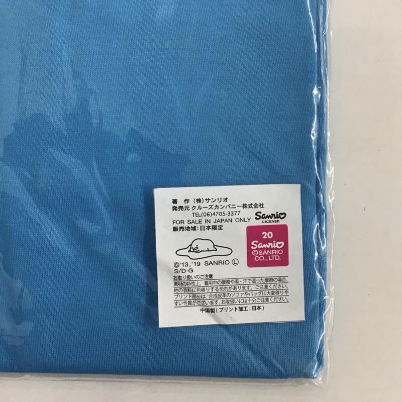 豊天商店 ぶーでんしょうてん Tシャツ 半袖 ぐでたま 名古屋城 ご当地Tシャツ S プリント X キャラクター 水色 / ライトブルー /  メンズ USED 古着 中古 10127296