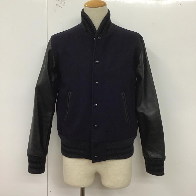 ゴールデンベア Golden Bear ジャケット、上着 ジャケット、ブレザー スタジャン アウター 古着 前ボタン M 無地 黒 / ブラック / X 紺 / ネイビー /  メンズ USED 古着 中古 10127298