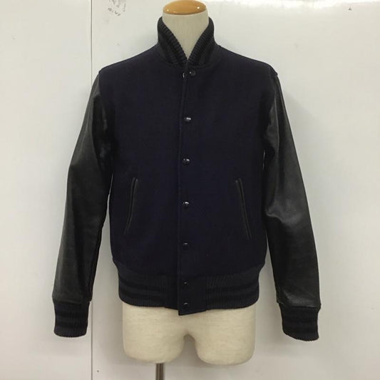 ゴールデンベア Golden Bear ジャケット、上着 ジャケット、ブレザー スタジャン アウター 古着 前ボタン M 無地 黒 / ブラック / X 紺 / ネイビー /  メンズ USED 古着 中古 10127298