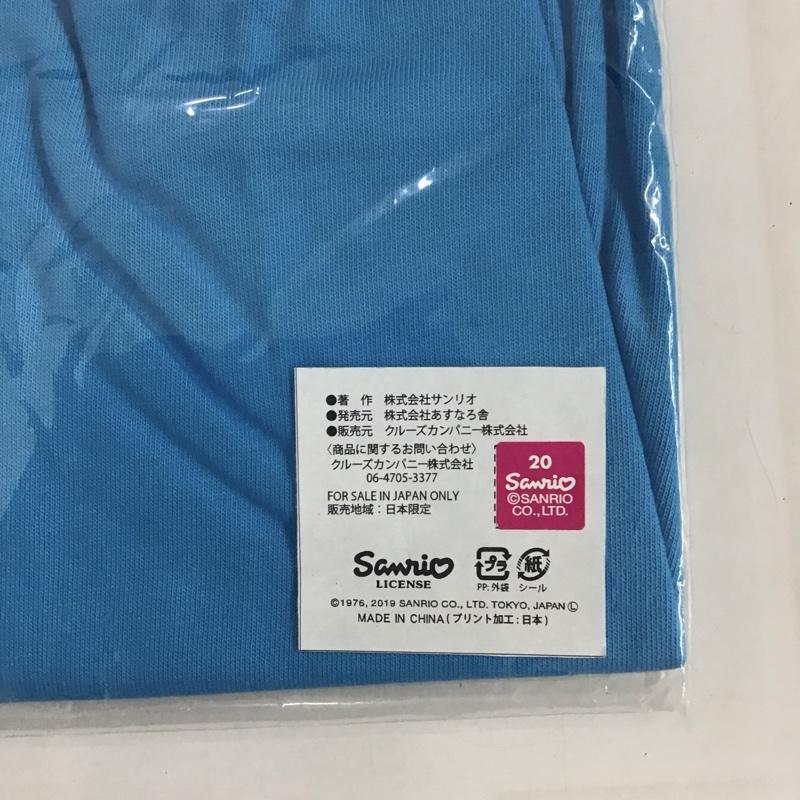 豊天商店 ぶーでんしょうてん Tシャツ 半袖 キティ 名古屋城 ご当地T S プリント X キャラクター 水色 / ライトブルー /  メンズ USED 古着 中古 10127301