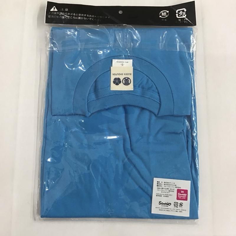 豊天商店 ぶーでんしょうてん Tシャツ 半袖 キティ 名古屋城 ご当地T S プリント X キャラクター 水色 / ライトブルー /  メンズ USED 古着 中古 10127305