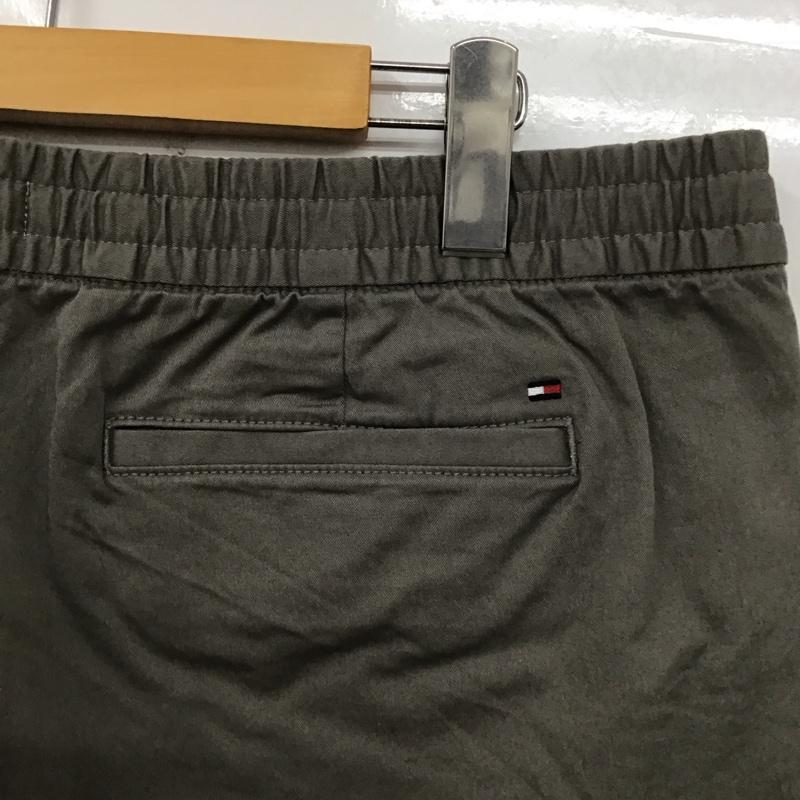 トミーヒルフィガー TOMMY HILFIGER パンツ ワークパンツ、ペインターパンツ ワイドパンツ カジュアルパンツ スラックス ストレッチパンツ XL 無地 灰 / グレー /  メンズ USED 古着 中古 10127318