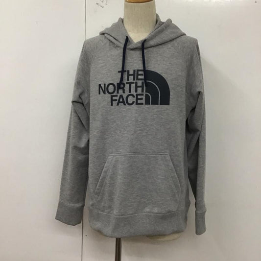 ザノースフェイス THE NORTH FACE パーカー 長袖 nt61795 カラーヘザードスウェットフーディ プルオーバーパーカー XL ロゴ、文字 灰 / グレー /  メンズ USED 古着 中古 10127319