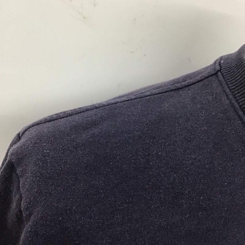 パタゴニア patagonia トレーナー 長袖 長袖トレーナー スウェット クルーネック プルオーバー M ロゴ、文字 紺 / ネイビー /  メンズ USED 古着 中古 10127334