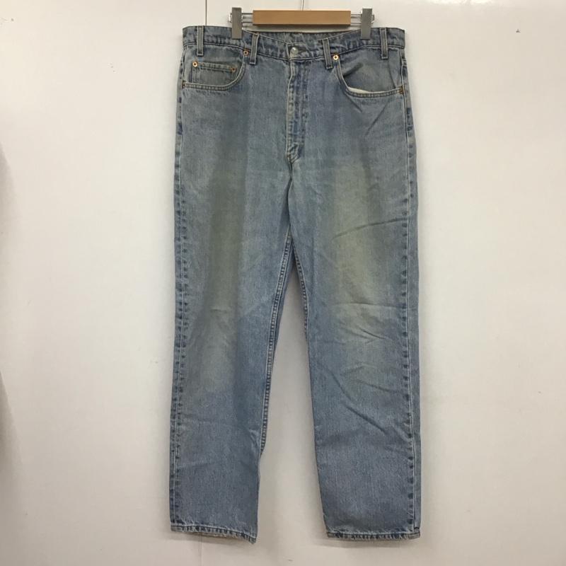 リーバイストラウスアンドコー Levi Strauss & co. パンツ デニム、ジーンズ デニムパンツ ワイドパンツ カジュアルパンツ 38インチ 無地 インディゴ / インディゴ /  メンズ USED 古着 中古 10127335