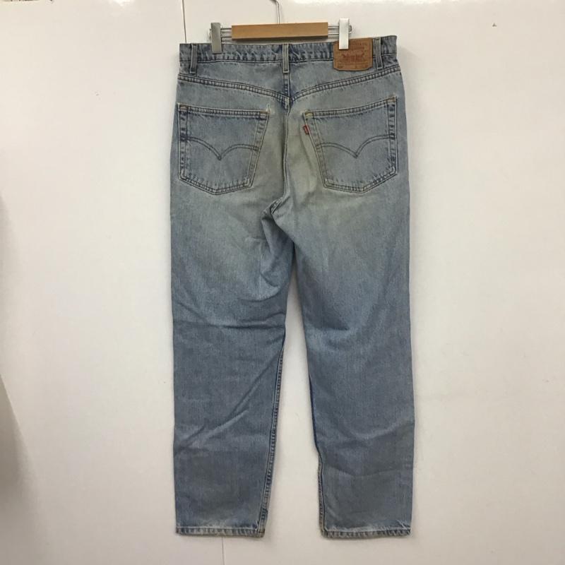 リーバイストラウスアンドコー Levi Strauss & co. パンツ デニム、ジーンズ デニムパンツ ワイドパンツ カジュアルパンツ 38インチ 無地 インディゴ / インディゴ /  メンズ USED 古着 中古 10127335