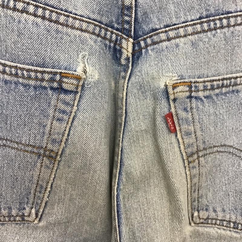リーバイストラウスアンドコー Levi Strauss & co. パンツ デニム、ジーンズ デニムパンツ ワイドパンツ カジュアルパンツ 38インチ 無地 インディゴ / インディゴ /  メンズ USED 古着 中古 10127335