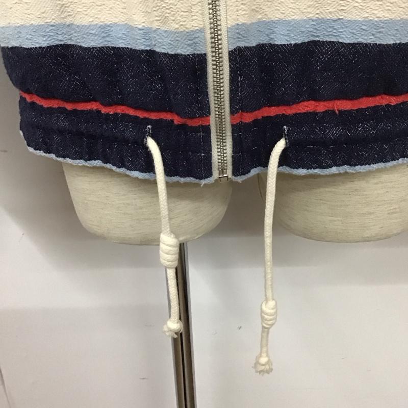 ザラ ZARA ジャケット、上着 ジャケット、ブレザー ジップアップジャケット アウター カラージャケット L ボーダー柄 マルチカラー / マルチカラー /  メンズ USED 古着 中古 10127338