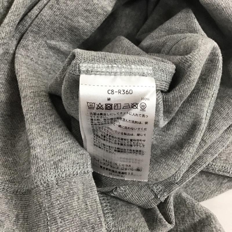 チャンピオン Champion Tシャツ 半袖 c8-r360 半袖カットソー プリントTシャツ クルーネックカットソー L 無地 灰 / グレー /  メンズ USED 古着 中古 10127339