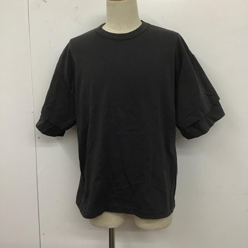 ブラクトメント BRACTMENT Tシャツ 半袖 半袖カットソー プリントTシャツ クルーネックカットソー 38 無地 灰 / グレー /  メンズ USED 古着 中古 10127343