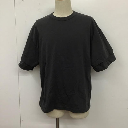 ブラクトメント BRACTMENT Tシャツ 半袖 半袖カットソー プリントTシャツ クルーネックカットソー 38 無地 灰 / グレー /  メンズ USED 古着 中古 10127343