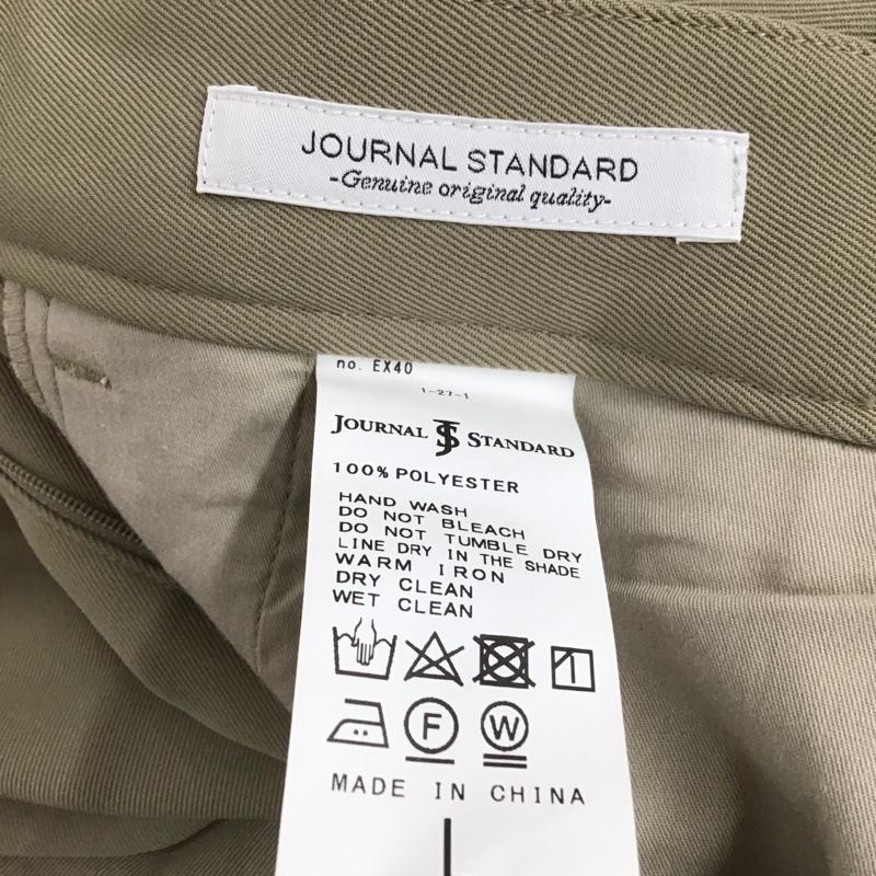 ジャーナルスタンダード JOURNAL STANDARD パンツ ワークパンツ、ペインターパンツ ワークパンツ ワイドパンツ カジュアルパンツ スラックス L 無地 ベージュ / ベージュ /  メンズ USED 古着 中古 10127348