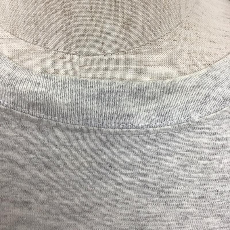古着 USED Tシャツ 半袖 半袖カットソー プリントTシャツ クルーネックカットソー 古着 M ロゴ、文字 灰 / グレー /  メンズ USED 古着 中古 10127355
