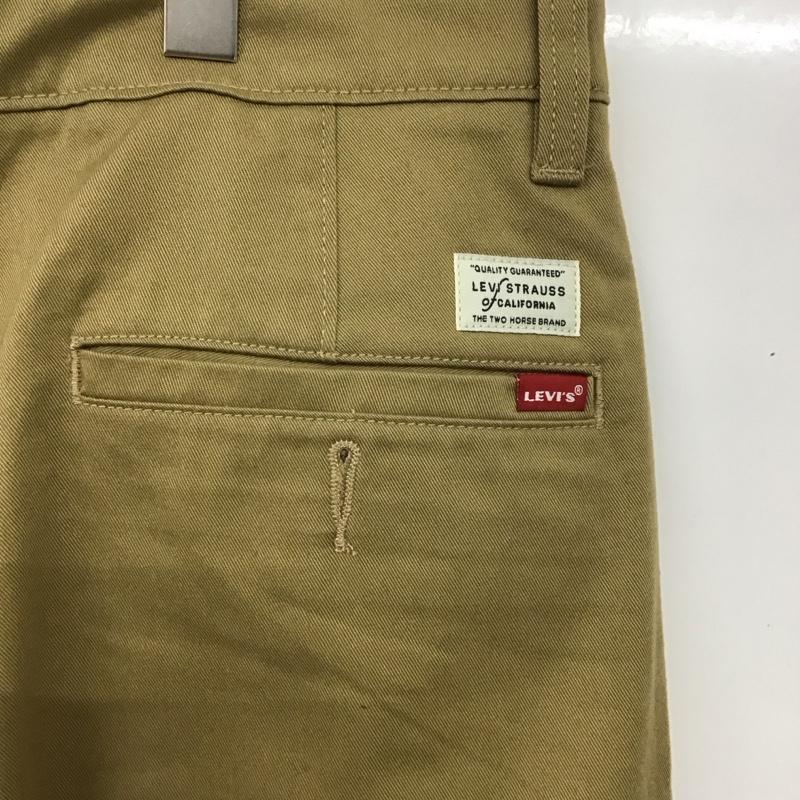 リーバイス Levi s パンツ チノパン チノパン ワイドパンツ カジュアルパンツ 34インチ 無地 ベージュ / ベージュ /  メンズ USED 古着 中古 10127361