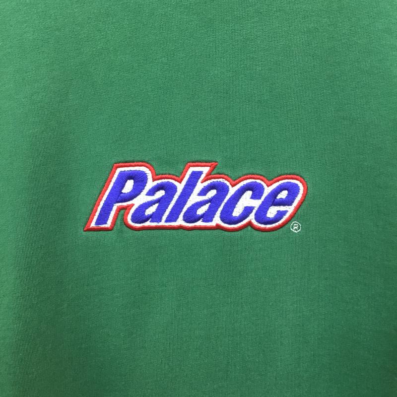 パレス PALACE トレーナー 長袖 RN150137 XL ロゴ、文字 緑 / グリーン /  メンズ USED 古着 中古 10127370