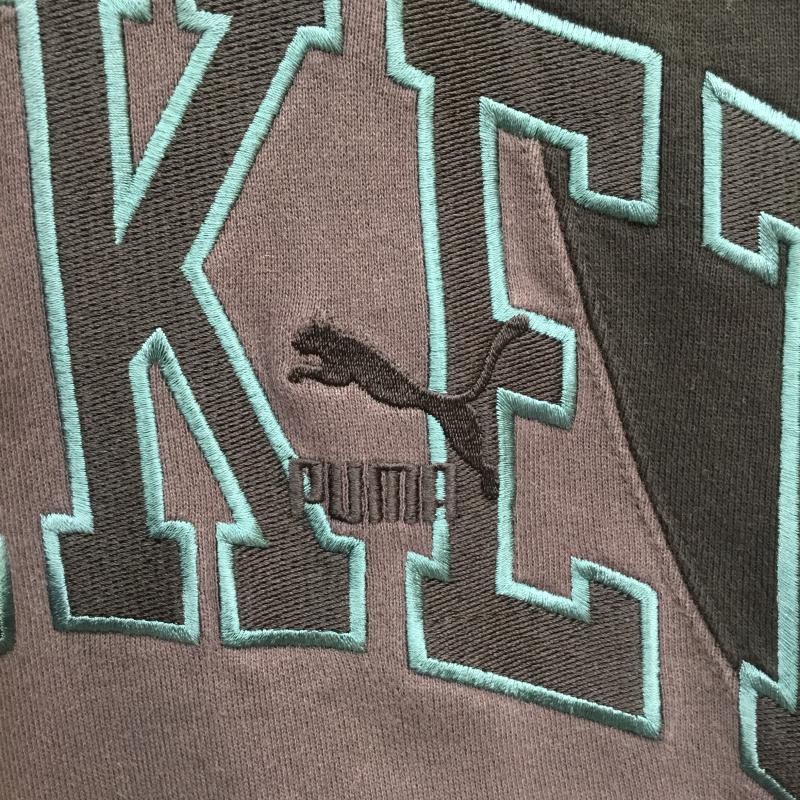 プーマ PUMA パーカー 長袖 PUMA MARKET Relaxed Hoodie TR L ロゴ、文字 黒 / ブラック /  メンズ USED 古着 中古 10127375
