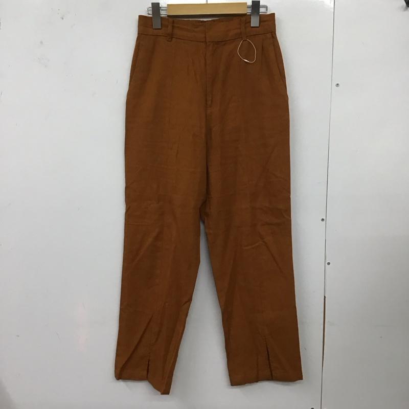 ローリーズファーム LOWRYS FARM パンツ ワークパンツ、ペインターパンツ ワイドパンツ カジュアルパンツ ワークパンツ L 無地 橙 / オレンジ /  レディース USED 古着 中古 10127379