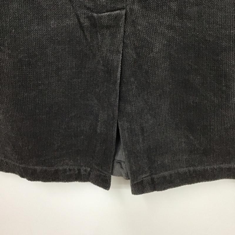 ローリーズファーム LOWRYS FARM スカート ロングスカート ロングスカート タイトスカート バックスリット L 無地 灰 / グレー /  レディース USED 古着 中古 10127383