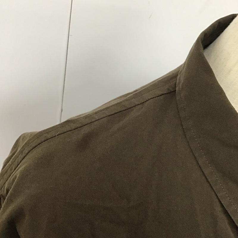 プラージュ Plage シャツ、ブラウス 長袖 長袖シャツ 無地シャツ カラーシャツ 無地 茶 / ブラウン /  レディース USED 古着 中古 10127393