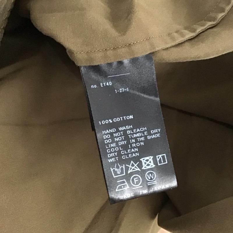 プラージュ Plage シャツ、ブラウス 長袖 長袖シャツ 無地シャツ カラーシャツ 無地 茶 / ブラウン /  レディース USED 古着 中古 10127393