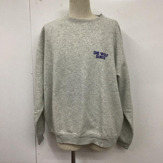フリークスストア FREAK S STORE トレーナー 長袖 長袖 L プリント 灰 / グレー /  メンズ USED 古着 中古 10127413