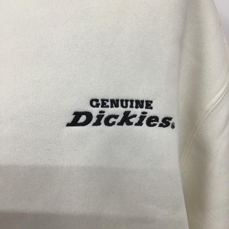 ディッキーズ Dickies トレーナー 長袖 長袖トレーナー スウェット クルーネック プルオーバー ロゴ、文字 白 / ホワイト /  メンズ USED 古着 中古 10127414