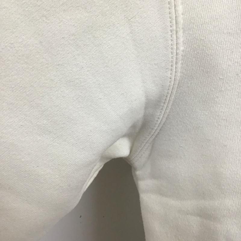 ディッキーズ Dickies トレーナー 長袖 長袖トレーナー スウェット クルーネック プルオーバー ロゴ、文字 白 / ホワイト /  メンズ USED 古着 中古 10127414