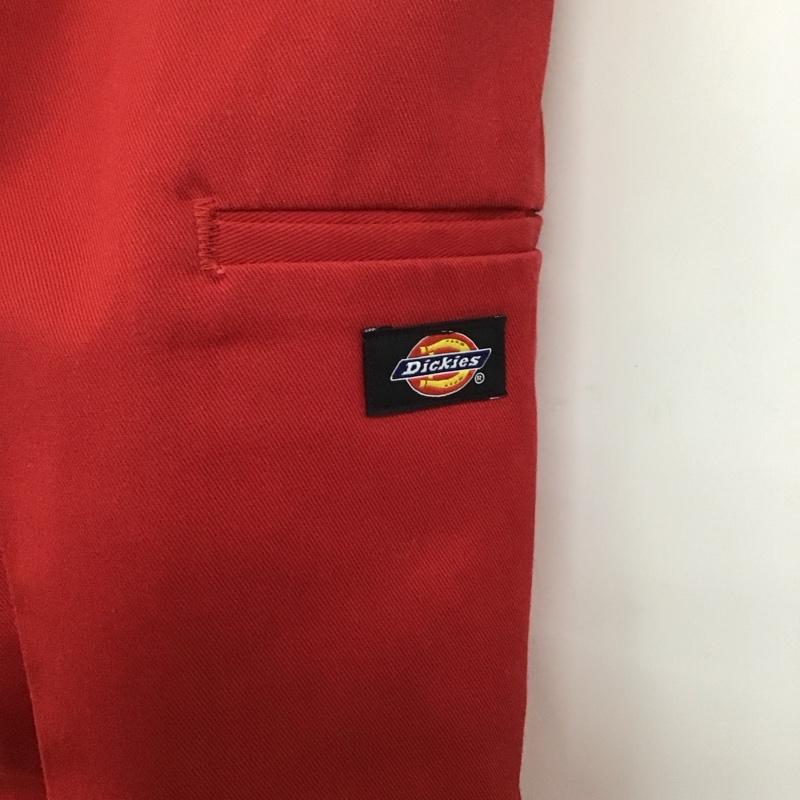 ディッキーズ Dickies パンツ ショートパンツ ハーフパンツ ショートパンツ 28インチ 無地 赤 / レッド /  メンズ USED 古着 中古 10127416