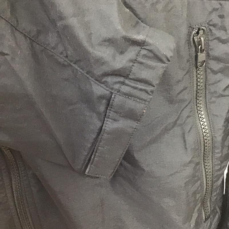 ヘリーハンセン HELLY HANSEN ジャケット、上着 ジャンパー、ブルゾン ジップアップジャケット アウター スタンドカラー XL ロゴ、文字 黒 / ブラック /  メンズ USED 古着 中古 10127421