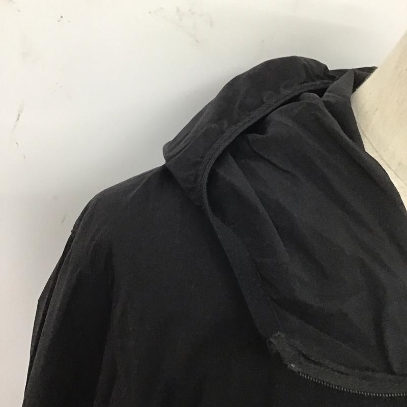 ザノースフェイス THE NORTH FACE ジャケット、上着 ジャンパー、ブルゾン np71975 イーエスエニタイムウインドフーディ ジップアップジャケット XL ロゴ、文字 黒 / ブラック /  メンズ USED 古着 中古 10127423