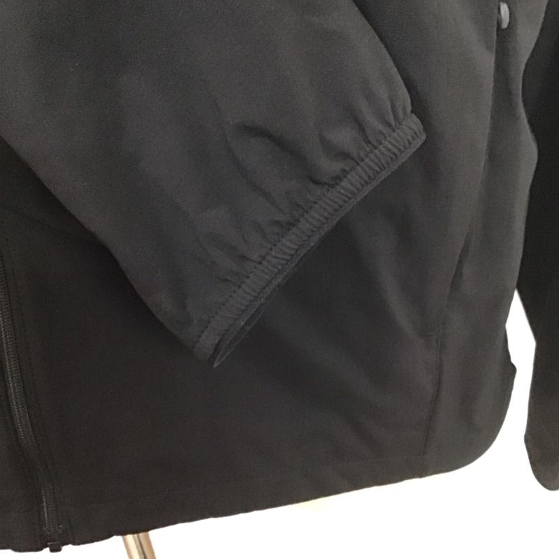 ザノースフェイス THE NORTH FACE ジャケット、上着 ジャンパー、ブルゾン np71975 イーエスエニタイムウインドフーディ ジップアップジャケット XL ロゴ、文字 黒 / ブラック /  メンズ USED 古着 中古 10127423