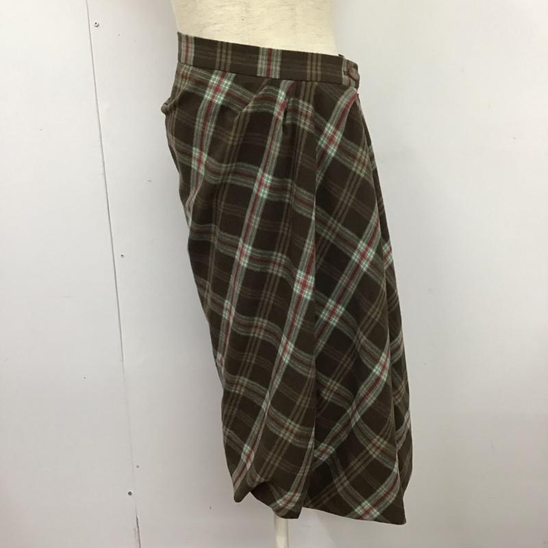 ヴィヴィアン ウエストウッド レッドレーベル Vivienne Westwood red label スカート ミニスカート スカート チェックスカート 変型スカート 2 チェック マルチカラー / マルチカラー /  レディース USED 古着 中古 10127427